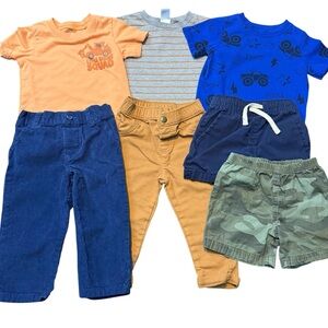 Kids Clothing Set with T-Shirts and Pants